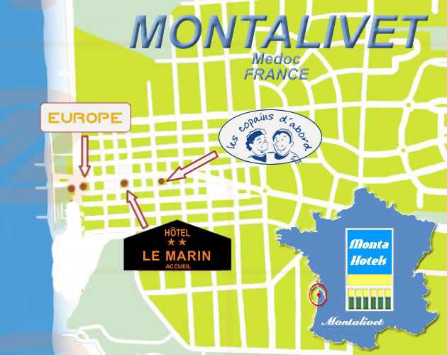 Carte Montalivet